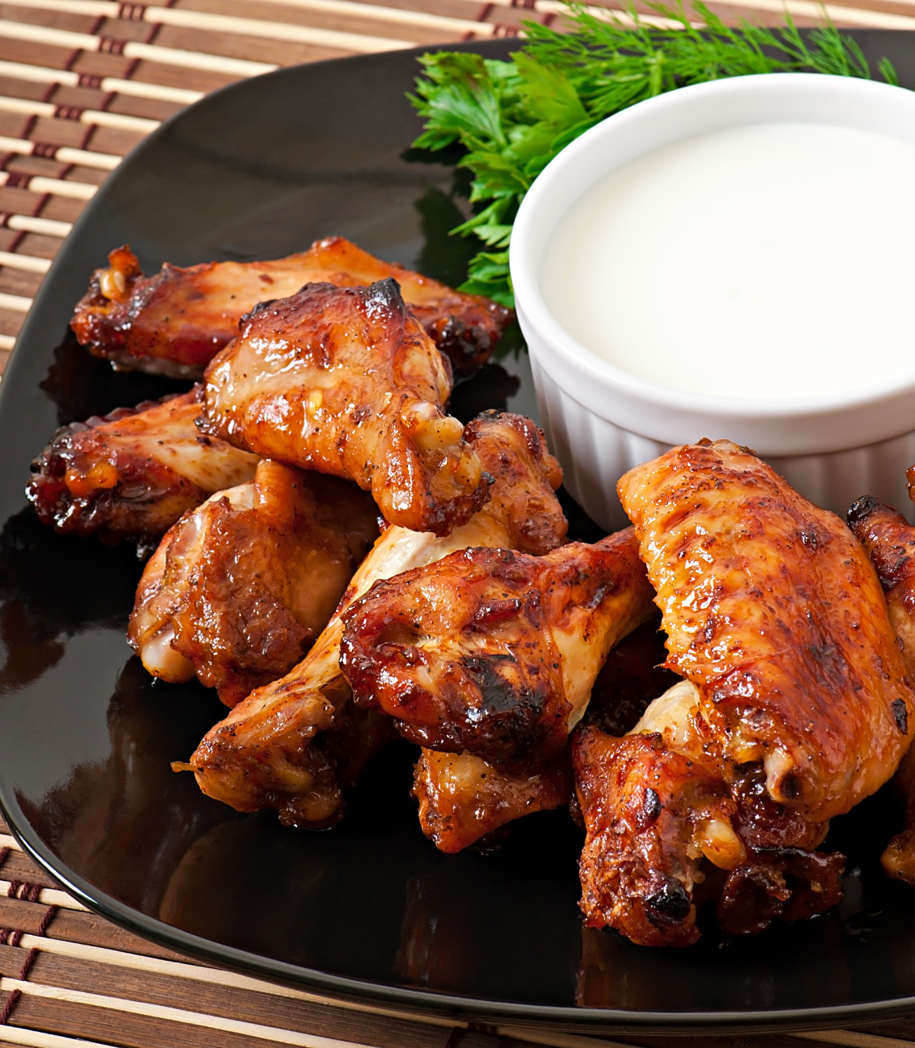 Honey Glazed Chicken Wings