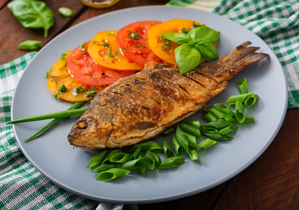 Croaker Fish Grilled