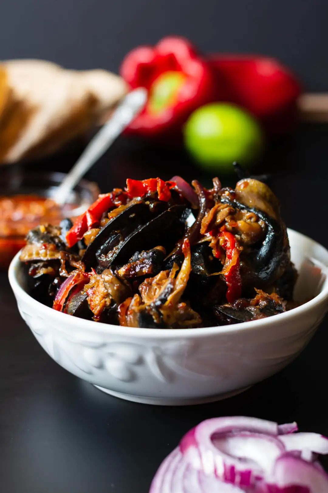 Crispy spicy snail